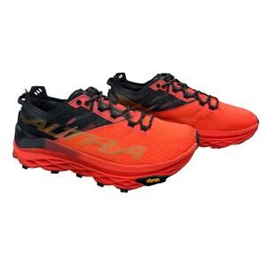 Altra Mont Blanc Sneakers Coral Black Women’s 8.5 Vibram Trail Running Athletic